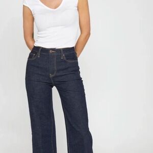 Oliver Logan - Aberdeen High Rise Crop Jean - Size 27 p - Color Timber - NEVER W